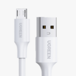 USB juhe Ugreen US289 USB-A - MicroUSB (2m / valge)