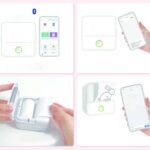 Setty Mini termoprinter Bluetoothiga (valge)