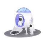 XO projektor täht ja galaktika Bluetooth kõlariga (valge)