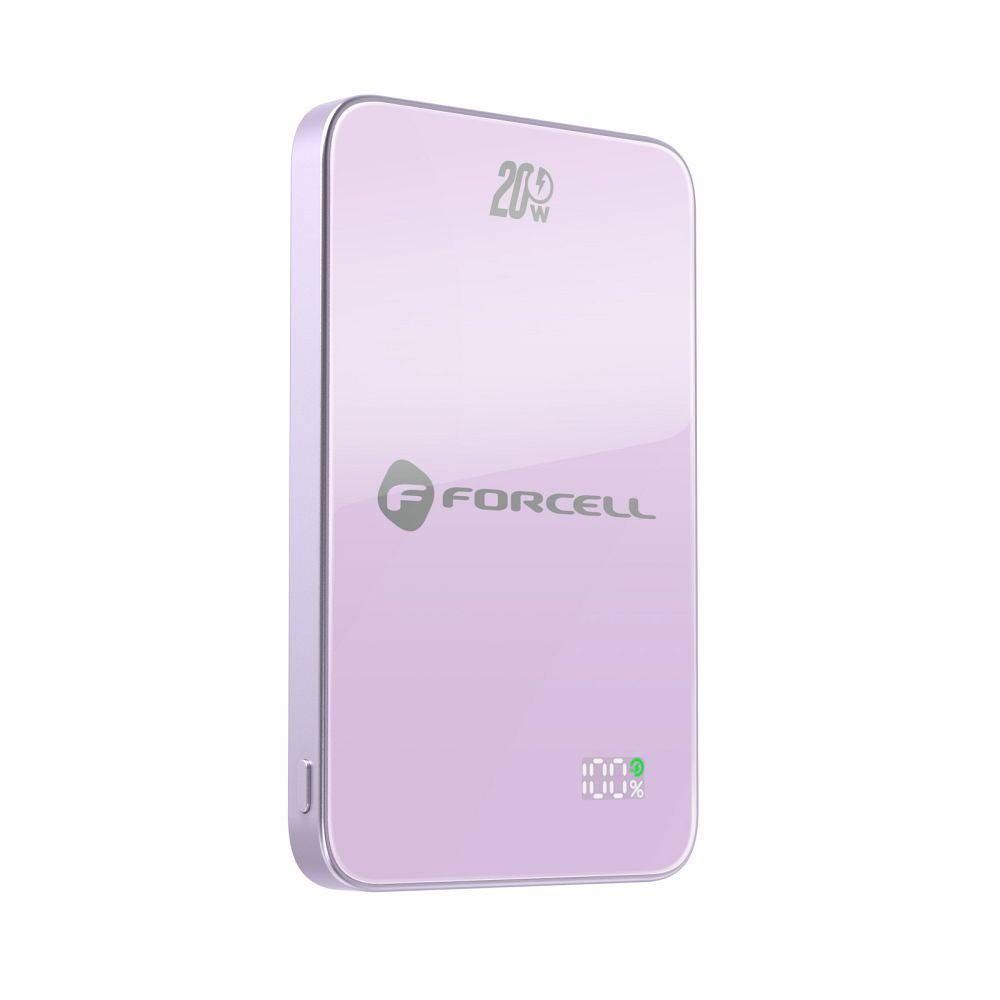 Akupank Forcell F-Energy SuperSlim F5K8 QC4.0 PD3.0 15W 5000 mAh (roosa) Akupank Forcell F-Energy SuperSlim F5K8 QC4.0 PD3.0 15W 5000 mAh (roosa)