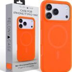 Silikoon Liquid Silicone Strong-MagSafe Apple iPhone 17 Pro (oranž)