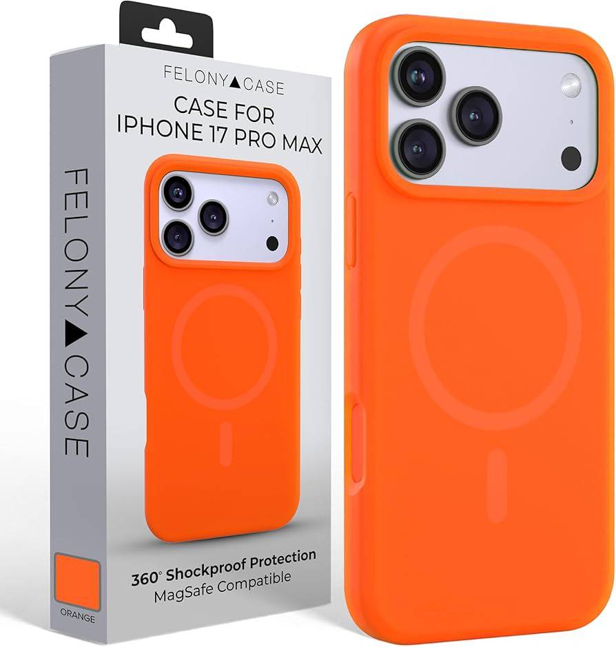 Silikoon Liquid Silicone Strong-MagSafe Apple iPhone 17 Pro (oranž) Silikoon Liquid Silicone Strong-MagSafe Apple iPhone 17 Pro (oranž)