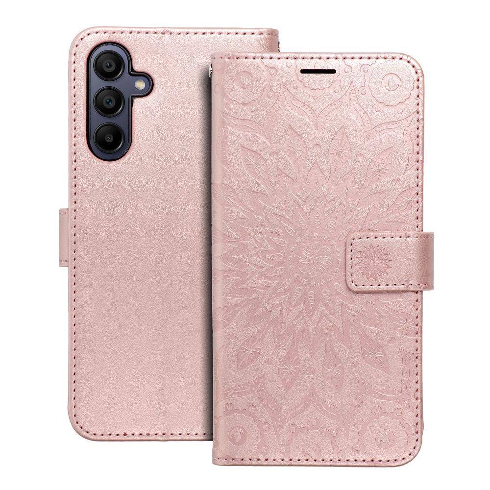 Ümbris kaanega Mezzo Book Samsung Galaxy A15 (mandala/roosa kuld) Ümbris kaanega Mezzo Book Samsung Galaxy A15 (mandala/roosa kuld)