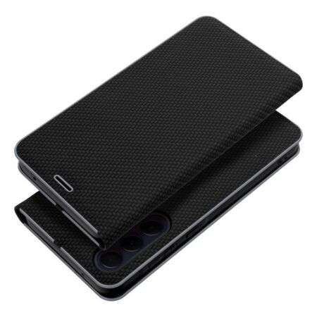 Ümbris kaanega Luna Book Samsung A13 4G (must)
