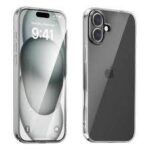 Silikoon X-Level Antislip iPhone 16 Plus (läbipaistev)