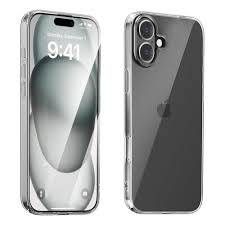 Silikoon X-Level Antislip iPhone 16 Plus (läbipaistev)
