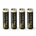 Patarei Orico AA USB-C Laetav (4 tk + kaabel)