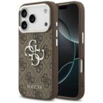 Guess MagSafe Ümbris 4G Big Classic Logo iPhone 17 Pro (pruun)
