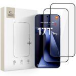 Kaitseklaas Tech-Protect Glass Fit+ Xiaomi 17T Pro (must)