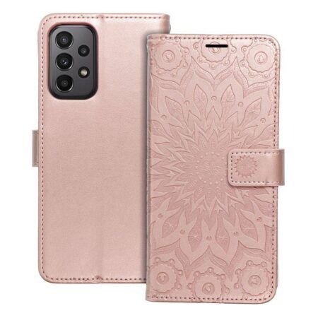 Ümbris kaanega Mezzo Samsung A23 (mandala/roosa)
