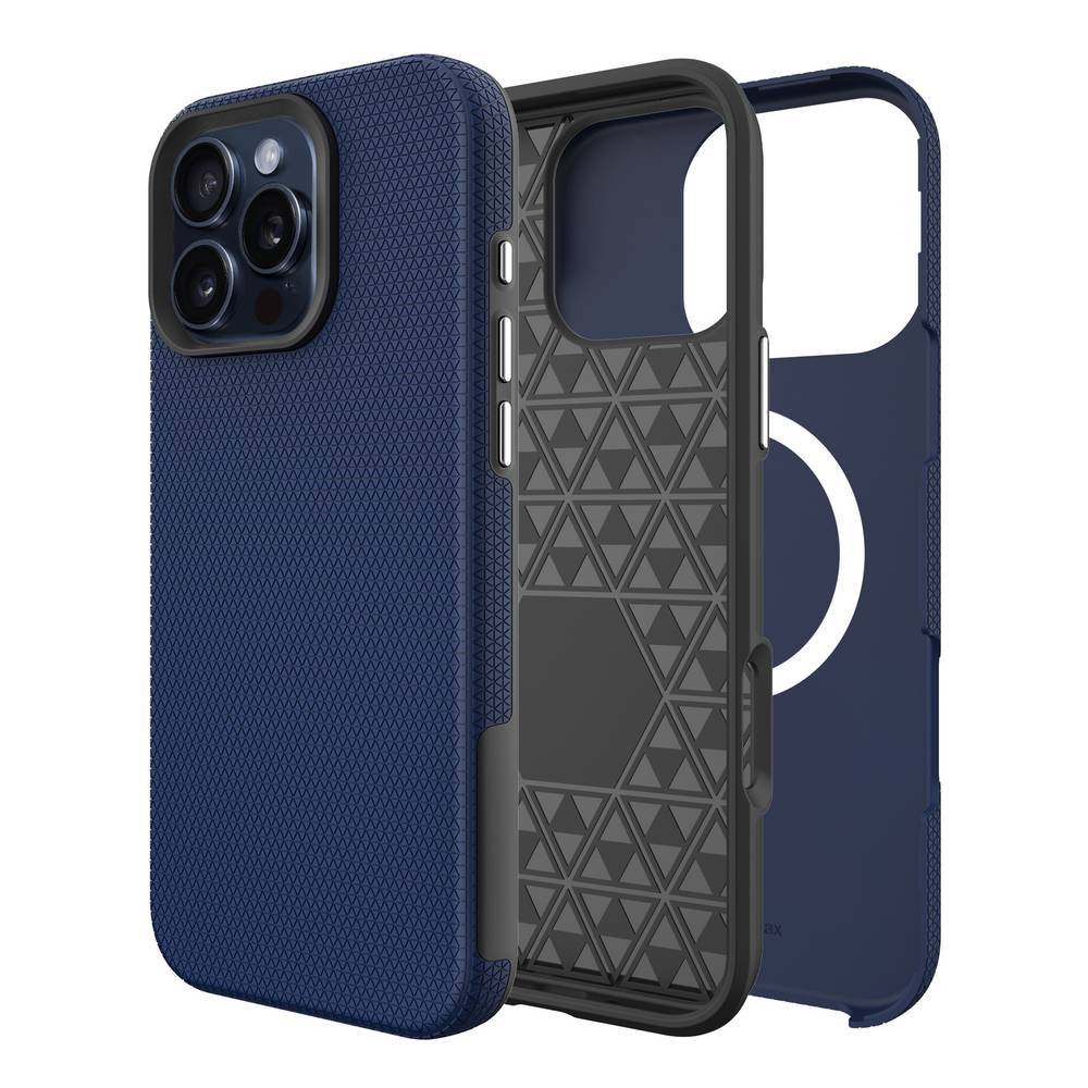 Ümbris Perfectionists Triangle Mag Case iPhone 14 Pro (tumesinine) Ümbris Perfectionists Triangle Mag Case iPhone 14 Pro (tumesinine)