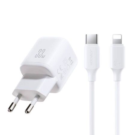 Adapter Joyroom JR-TG7 Type-C + Lightning PD33W (valge)
