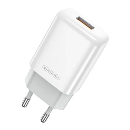 Adapter Jellico EU01 2.4A USB-A (valge)