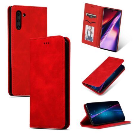Ümbris kaanega "Business Style" Samsung A576 A57 5G (punane)