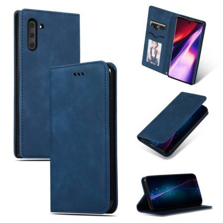 Ümbris kaanega "Business Style" Samsung A576 A57 5G (sinine)