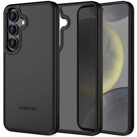 Ümbris Reach Matte Samsung A57 5G (läbipaistev / must)