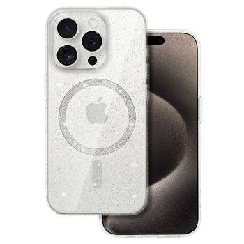 Ümbris Glitter MagSafe Iphone 17e/16e (läbipaistev)