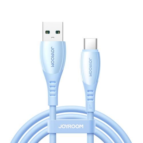 Juhe Joyroom S-A59 Vibrant 3A, USB-Type-C, 1.2m (helesinine) Juhe Joyroom S-A59 Vibrant 3A, USB-Type-C, 1.2m (helesinine)