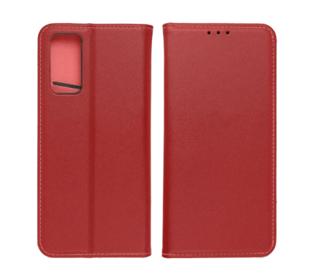 Ümbris kaanega Leather Smart Pro Book Samsung A37 (punane)