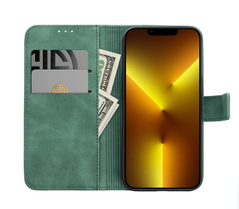 Ümbris kaanega TENDER  Samsung A27 (roheline)