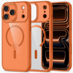 Ümbris Tech-Protect MagMat MagSafe iPhone 17 Pro Max (oranz)