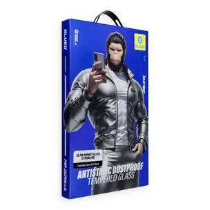 Kaitseklaas "Mr. Monkey 5D" Full Glue Strong HD Samsung A57 (must)