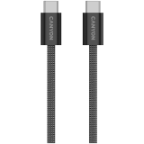 Juhe magneetiline CANYON OnWire 60MG Type-C-Type-C, 60W, 1m (must)