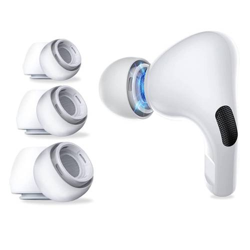 Tech-Protect kõrvapadjad  AirPods Pro 1 / 2 (3tk) S/ M/ L (valge)
