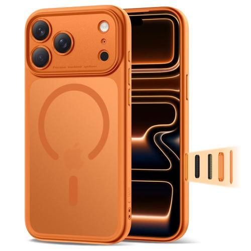 Ümbris Tech-Protect Magpeak MagSafe Matte iPhone 17 Pro Max (oranz) Ümbris Tech-Protect Magpeak MagSafe Matte iPhone 17 Pro Max (oranz)