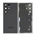 Varuosa Samsung Galaxy S23 Ultra / S918B tagumine klaas (Must)