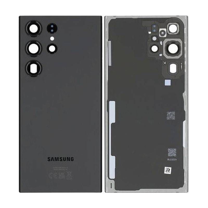 Varuosa Samsung Galaxy S23 Ultra / S918B tagumine klaas (Must) Varuosa Samsung Galaxy S23 Ultra / S918B tagumine klaas (Must)