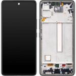 Varuosa Samsung Galaxy A53 5G/ A536 ekraan must (analoog)
