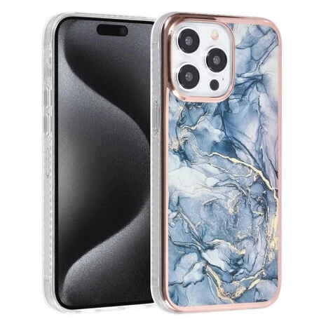 Ümbris TUNIQ Marble iPhone 15 Pro Max (sinine) Ümbris TUNIQ Marble iPhone 15 Pro Max (sinine)