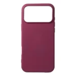 Ümbris iPhone 17 Pro Max / 18 Pro Max Silicone (tume kirsipunane)