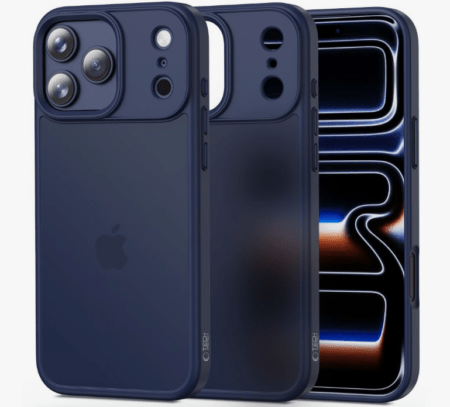 Ümbris Tech-Protect MagMat iPhone 17 Pro Max (läbipaistevsinine)