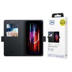 Ümbris kaanega 3mk Wallet iPhone 15 Pro Max (must)