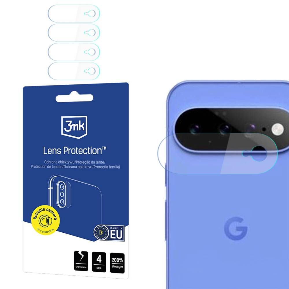 Kaitseklaas tagakaamerale 3mk Lens Protection Google Pixel 11 (läbipaistev)