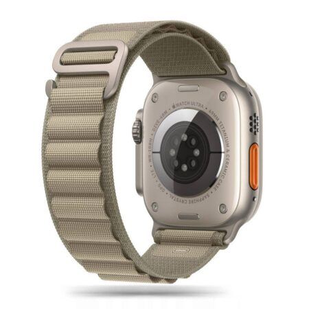 Kellarihm Tech-Protect Nylon Apple Watch 42mm/ 44mm/ 45mm/ 49mm (roheline)