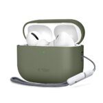 Kaitseümbris Tech-Protect Silicone Apple AirPods Pro 3 (roheline)