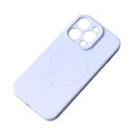 Ūmbris Silicone MagSafe iPhone 15 Pro Max (helesinine)