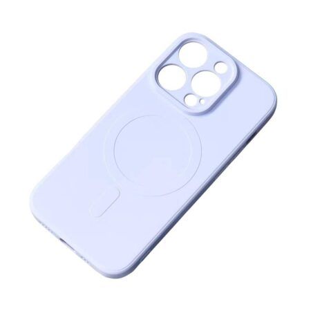 Ūmbris Silicone MagSafe iPhone 15 Pro Max (helesinine)