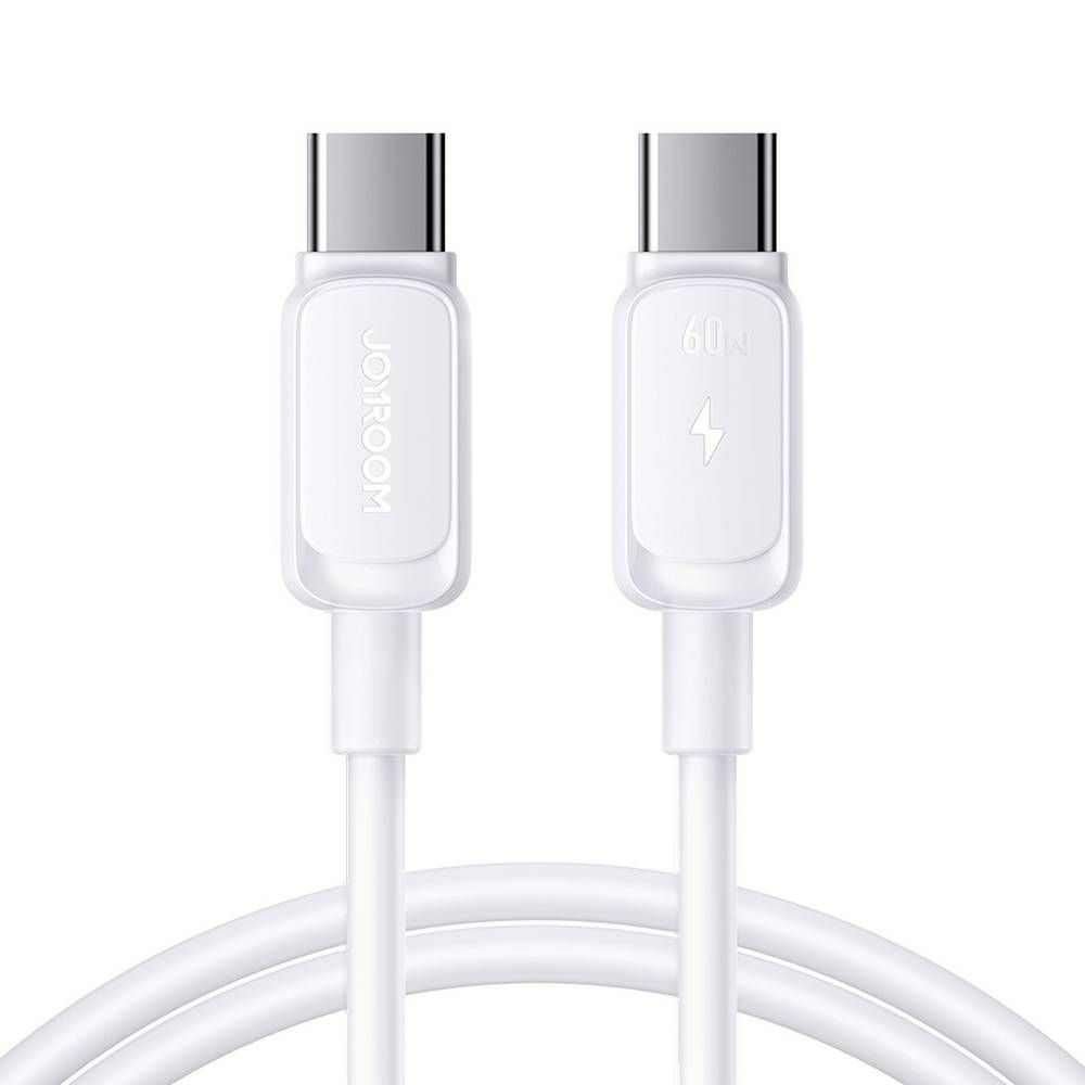 Juhe Joyroom S-A14 USB-C to USB-C 60W 1.2m (valge) Juhe Joyroom S-A14 USB-C to USB-C 60W 1.2m (valge)