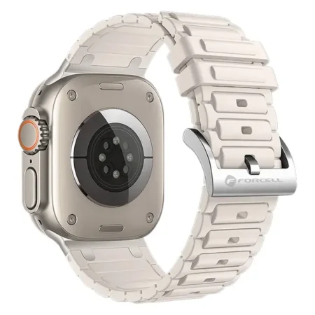 Kellarihm Forcell F-Design FA06 Apple Watch 38 / 40 / 41 mm (valge)