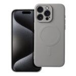 Silicone Mag ümbris iPhone 15 Pro Max (titaan)