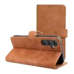 Ümbris kaanega TENDER Book Samsung A54 5G (pruun)