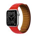 Kellarihm Magnetic Strap Apple Watch 45mm (punane)