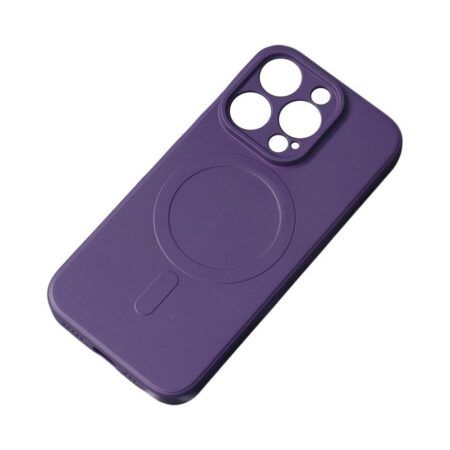 Ūmbris Silicone MagSafe iPhone 15 Pro Max (lilla)