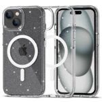 Ümbris Tech-Protect FlexAir Hybrid MagSafe iPhone 15 - Glitter (läbipaistev)