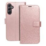 Ümbris kaanega Mezzo Book Samsung A34 5G (roosa kuldne)