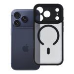 Ümbris FULL MATTE MagSafe Apple iPhone 17 Pro (läbipaistev / must)